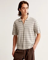 Half-Zip Sweater Polo