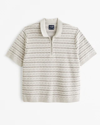 Half-Zip Sweater Polo