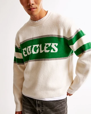 Philadelphia Eagles Crew Sweater