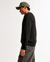 Merino Wool-Blend Crew Sweater