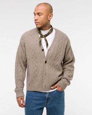 Cable Cardigan