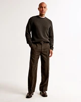 Merino Wool-Blend Crew Sweater
