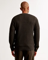 Merino Wool-Blend Crew Sweater