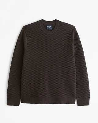 Merino Wool-Blend Crew Sweater