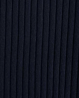 Pima Cotton Rib Stitch Crew Sweater