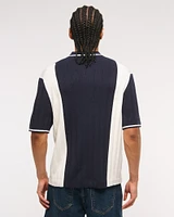 Cadillac Zip Sweater Polo