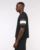Football Jersey-Inspired Sweater