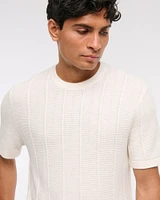 Stitched Sweater Tee