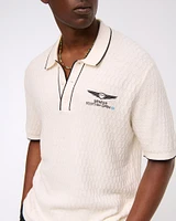 PGA Scottish Open 3-Button Sweater Polo