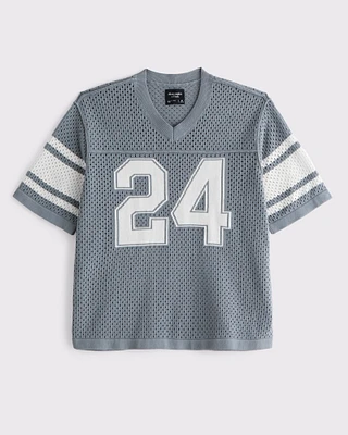 Football Jersey-Inspired Sweater