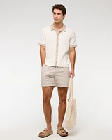Retro Button-Through Sweater Polo