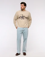 Scenic Western Crew Sweater