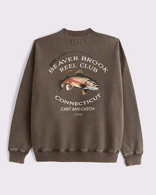 Ducks Graphic Crew Sweatshirt