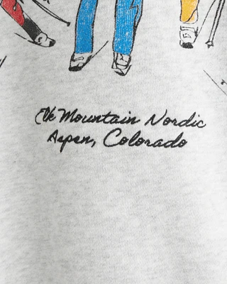 Ski Graphic Crew Sweatshirt