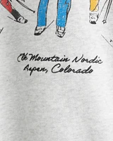 Ski Graphic Crew Sweatshirt