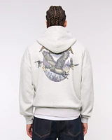 Acadia Graphic Popover Hoodie