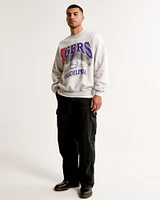 Philadelphia 76ers Graphic Crew Sweatshirt