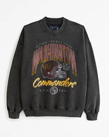 Washington Commanders Graphic Crew Sweatshirt