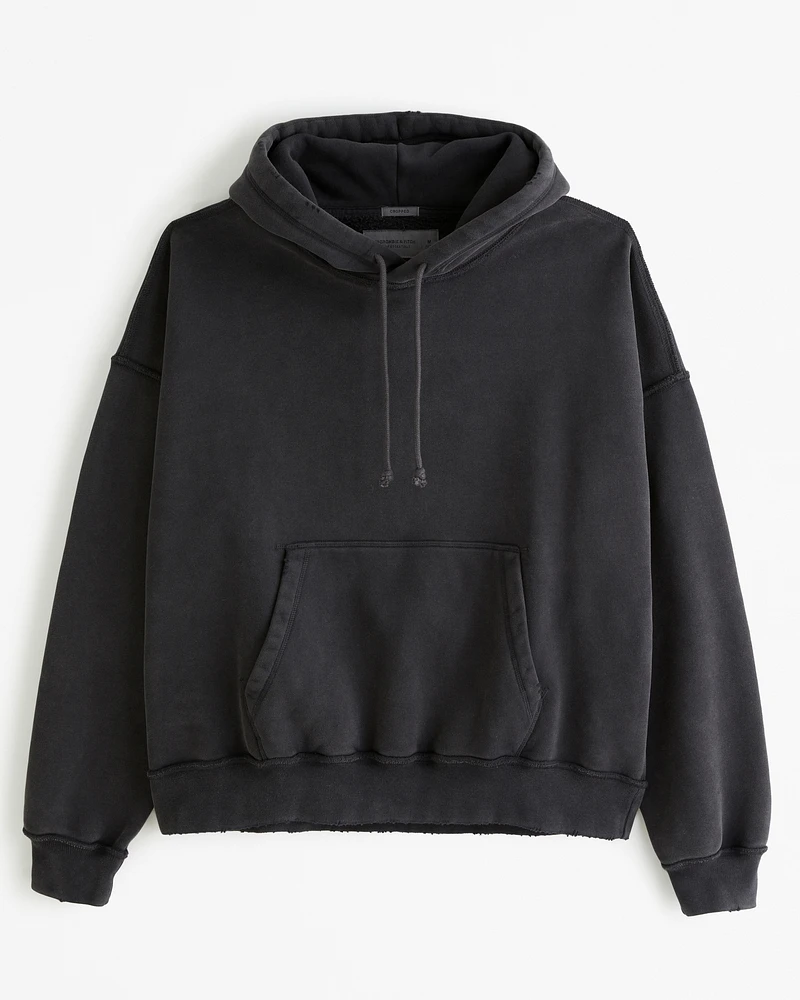 Essential Cropped Popover Hoodie