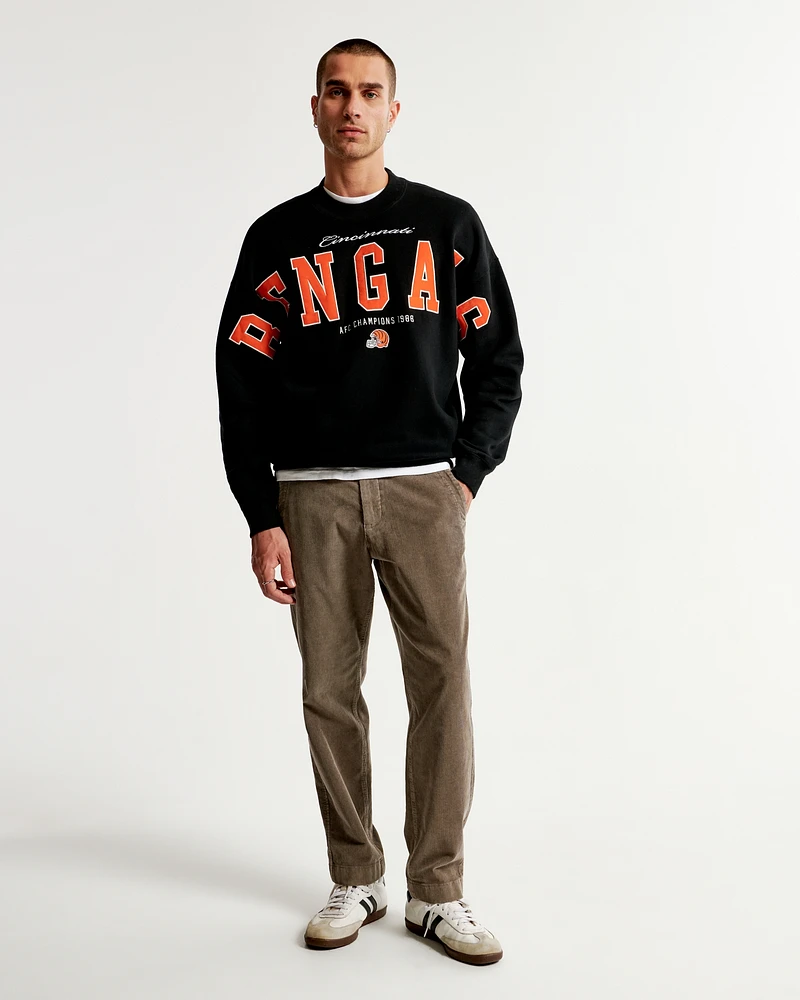Cincinnati Bengals Graphic Crew Sweatshirt