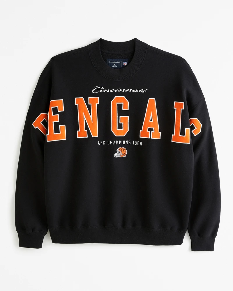 Cincinnati Bengals Graphic Crew Sweatshirt