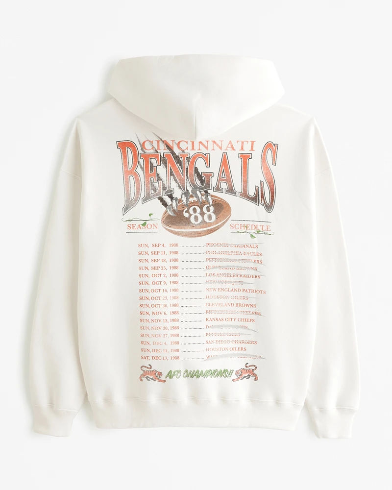 Cincinnati Bengals Graphic Popover Hoodie