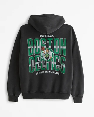 Boston Celtics Graphic Popover Hoodie