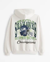 Seattle Seahawks Graphic Popover Hoodie