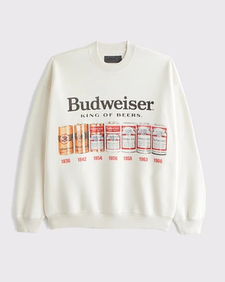 Budweiser Graphic Crew Sweatshirt