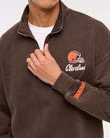 New England Patriots Half-Zip Sweatshirt