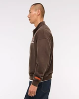 New England Patriots Half-Zip Sweatshirt