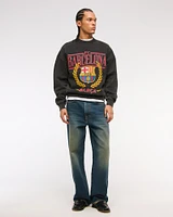 FC Barcelona Graphic Crew Sweatshirt