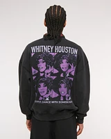 Whitney Houston Graphic Crew Sweatshirt