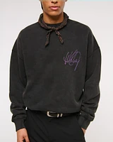 Whitney Houston Graphic Crew Sweatshirt