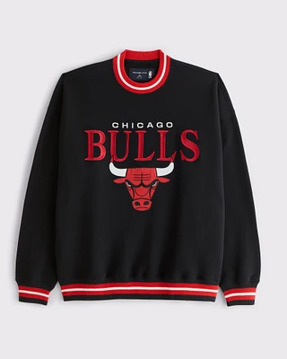 Chicago Bulls Graphic Crew Sweatshirt