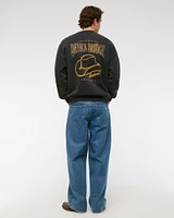 Western Graphic Crew Sweatshirt