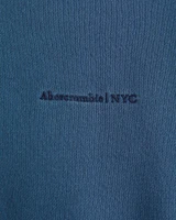 Micro-Logo Popover Hoodie