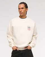 Manchester City FC Graphic Crew Sweatshirt