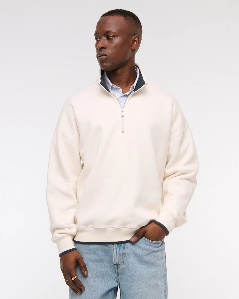 Essential Half-Zip Sweatshirt