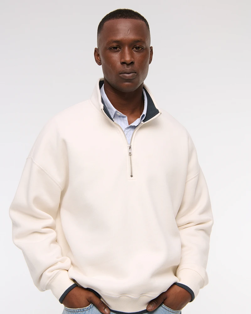 Essential Half-Zip Sweatshirt