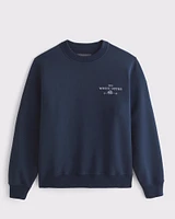 The White Lotus Graphic Crew Sweatshirt