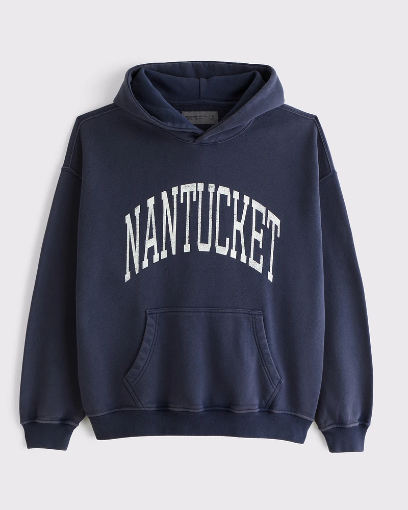 Nantucket Graphic Popover Hoodie