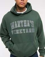 Martha's Vineyard Graphic Popover Hoodie