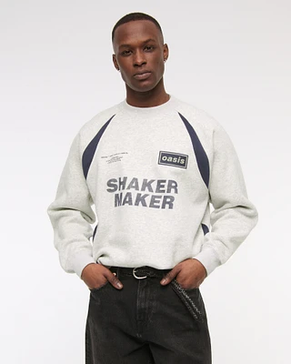 Oasis Graphic Crew Sweatshirt