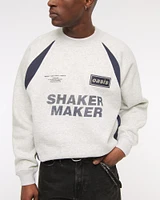 Oasis Graphic Crew Sweatshirt