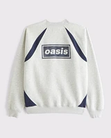 Oasis Graphic Crew Sweatshirt