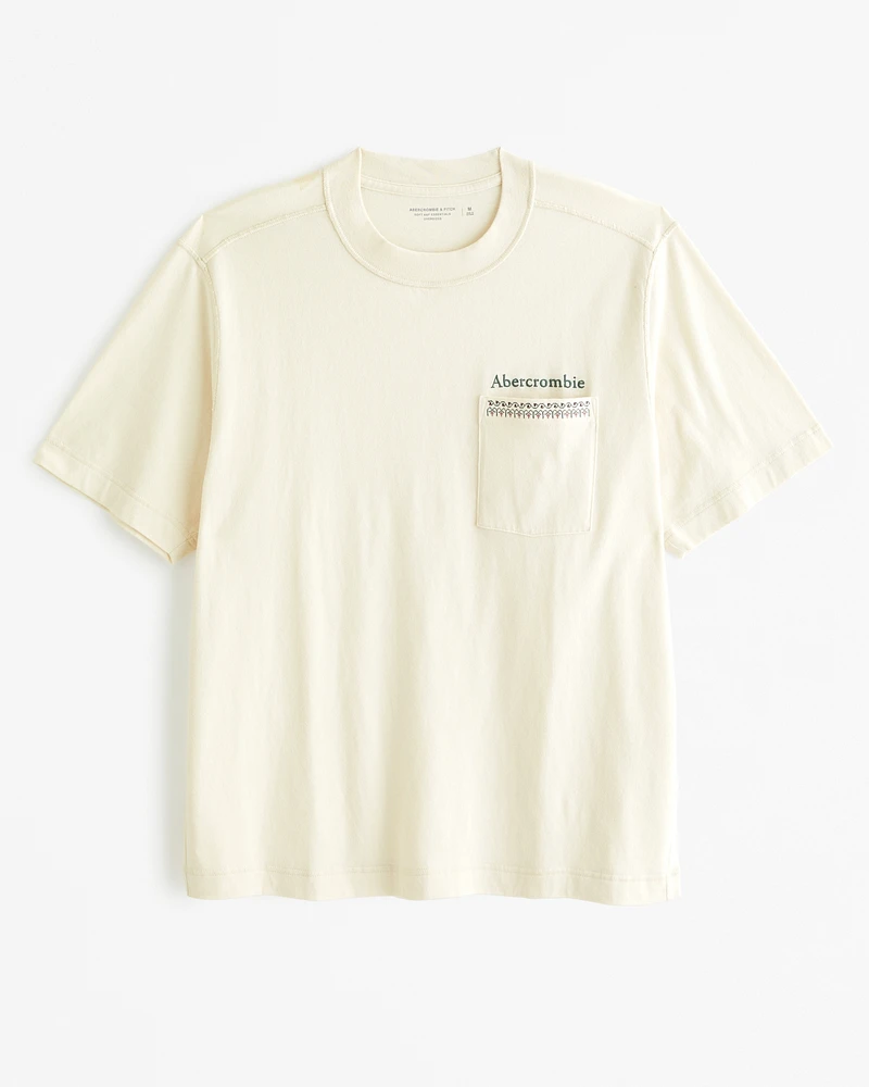 Embroidered Logo Tee