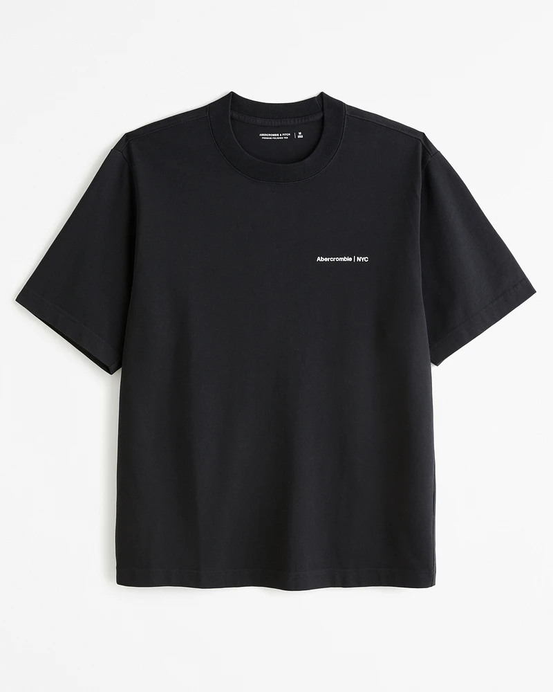 Premium Polished Micro-Logo Tee