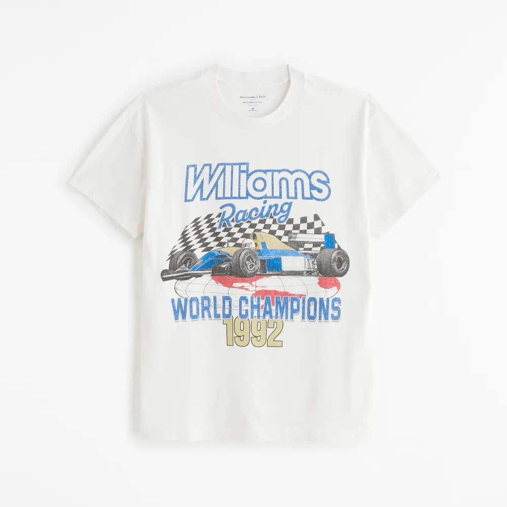 Abercrombie & Fitch Williams Racing Graphic Tee