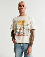 Cropped Green Day Graphic Tee